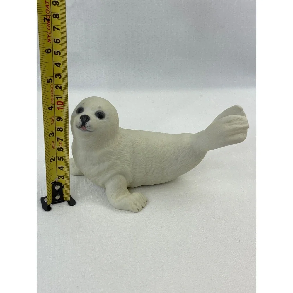 Lenox Harp Seal Pup Fine Porcelain Figurine 1995 White Arctic Wildlife Sculpture